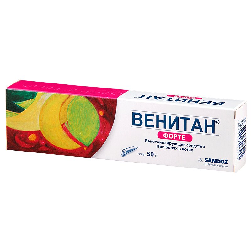 Венитан Форте гель для наружного применения туба 50г