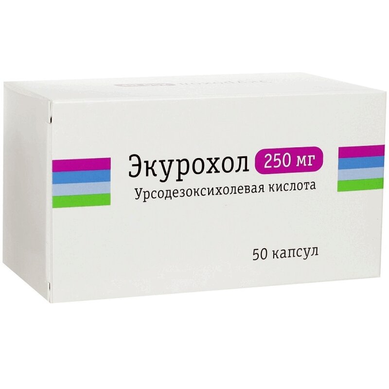 Экурохол капс.250мг №50