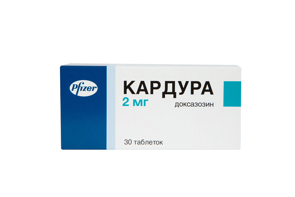 Кардура таб.2мг №30