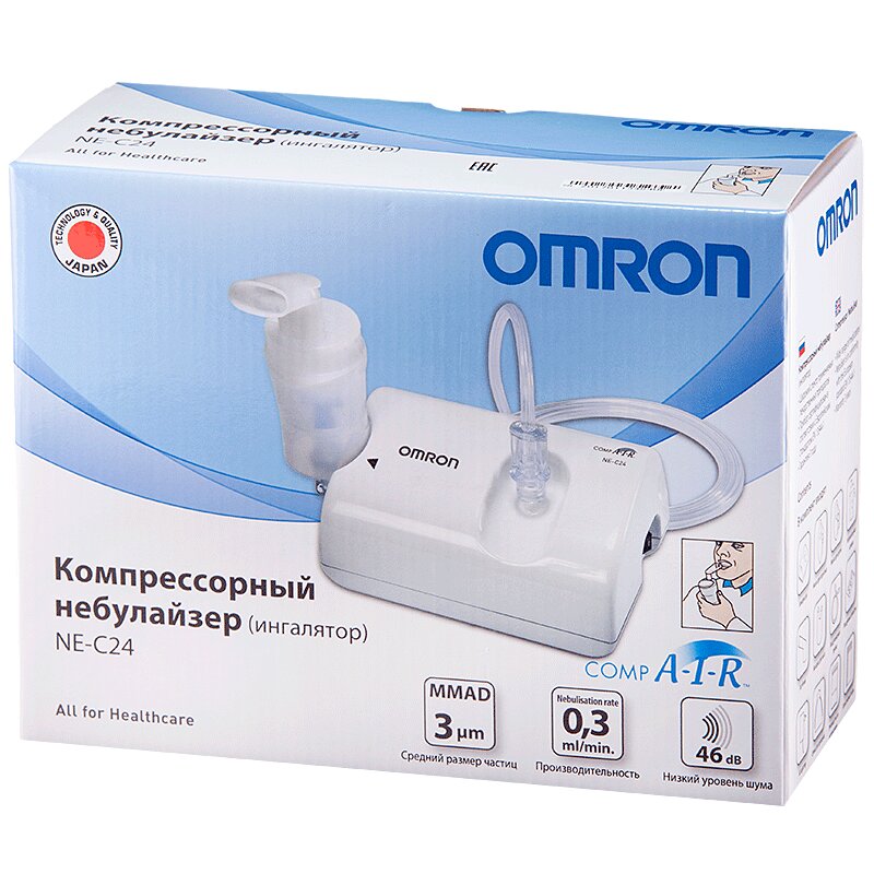 Омрон Ингалятор С-24 компрессорный д/взрослых купить в аптеке в Москве ...