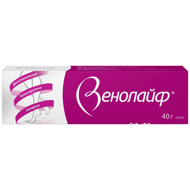 Венолайф гель для наружного применения 40г