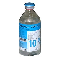 Рефортан ГЭК 10% р-р д/инф. 10 % фл. 500 мл. №10